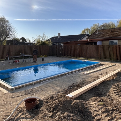 ny nedgravet pool